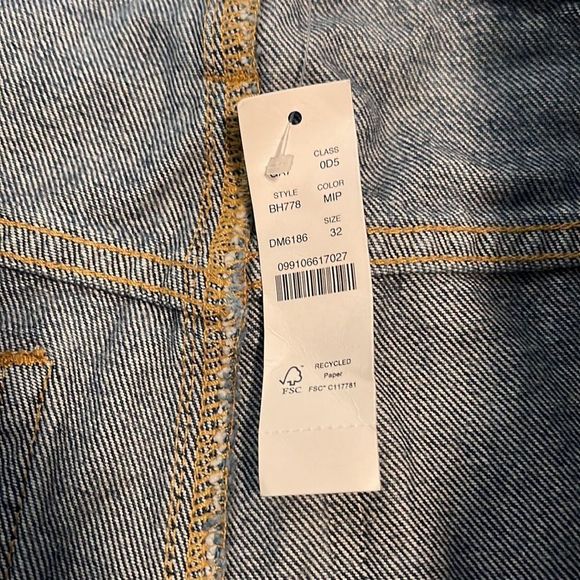 J Crew slim wide-leg jean in Medium Indigo Patchwork wash- 32 - Picture 4 of 5